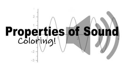 Properties of Sound: Pitch and Volume Coloring Pages